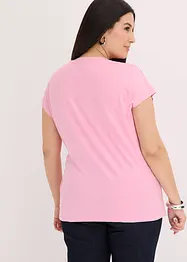 T-shirt en douce viscose mélangée, bonprix