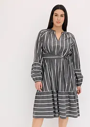 Midi-Kleid aus reiner Baumwolle, bonprix