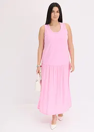 Maxikleid mit Materialmix, bonprix