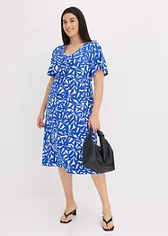 Jerseykleid mit Raffung, bonprix