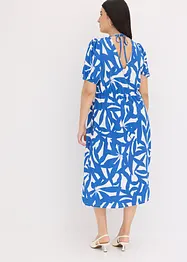 Midikleid mit Puffärmeln, bonprix