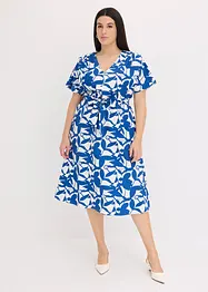 Hemdblusenkleid mit schwingendem Rockteil, bonprix