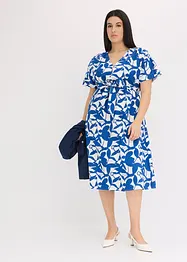 Hemdblusenkleid mit schwingendem Rockteil, bonprix