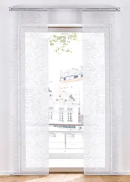 Schiebegardine in Leinen-Optik (1er Pack), bonprix