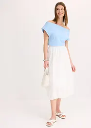 Jupe boule 100% coton, bonprix