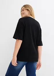 Sweatshirt mit Seitenschlitzen, bonprix