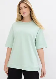 Sweat-shirt avec fentes latérales, bonprix