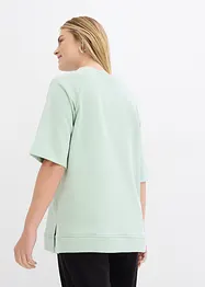 Sweat-shirt avec fentes latérales, bonprix