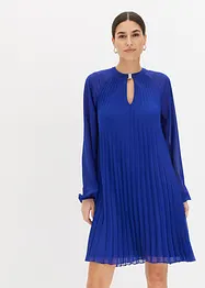 Robe courte en crêpe fin et plissé, bonprix