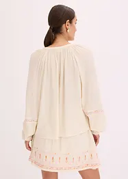 Oversized-Bluse mit Stickerei, bonprix