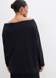 Off-Shoulder-Shirt aus softem Modal-Mix, bonprix