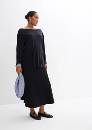 Off-Shoulder-Shirt aus softem Modal-Mix, bonprix