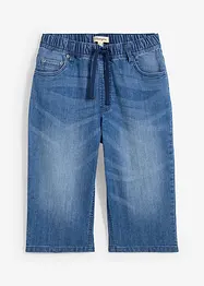 Schlupf-Jeans-Longbermuda, Slim Fit, bonprix