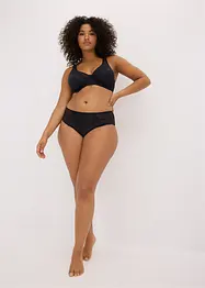 Lot de 2 slips Maxi avec dentelle, bonprix