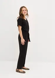 Jersey-Jumpsuit mit Bio-Baumwolle, bonprix