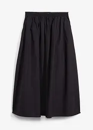 Jupe midi 100% coton, bonprix