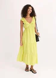 Robe à bretelles en viscose mélangée, bonprix