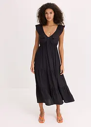 Trägerkleid aus feinem Viskose-Mix, bonprix