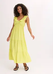 Robe à bretelles en viscose mélangée, bonprix