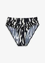 Bas de bikini taille haute, échancré, bonprix