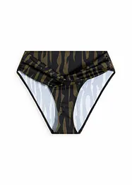 Bas de bikini taille haute, échancré, bonprix