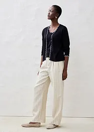 Pull coton et soie, bonprix