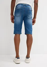 Bermuda léger en jean et molleton, Regular, bonprix