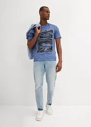 T-shirt aspect délavé en coton, bonprix