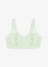 Soutien-gorge coton grand maintien sans armatures, bonprix