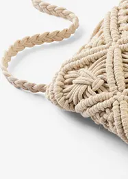Sac en macramé à bandoulière, bonprix