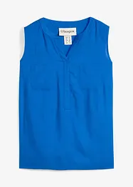 Blouse sans manches en viscose fluide, bonprix