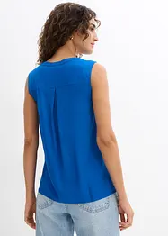 Blouse sans manches en viscose fluide, bonprix
