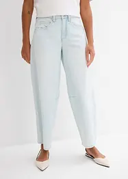 Balloon-Jeans Mid Waist, Super Soft cropped, bonprix