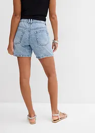 Jeans-Bermuda Mid Waist, Low Stretch, bonprix