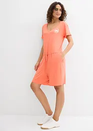 Jersey-Jumpsuit aus fließendem Viskose-Mix, bonprix