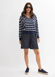 Schlupf-Shorts mit kühlendem Leinenanteil, bonprix