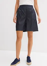 Schlupf-Shorts mit kühlendem Leinenanteil, bonprix
