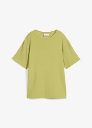 T-shirt en crêpe gaufré, bonprix
