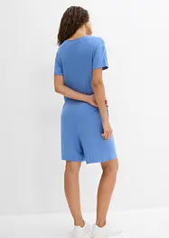 Combishort fluide en jersey de viscose mélangée, bonprix