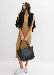 Jerseykleid aus Borkencrepe, bonprix