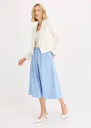 Jupe midi 100% coton, bonprix