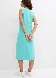 Midikleid aus reiner schwerer Bio-Baumwolle, bonprix