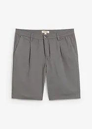 Bermuda extensible à pinces, Regular, bonprix