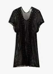 Robe de plage aspect crochet en viscose, bonprix