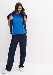 T-shirt en crêpe texturé, bonprix