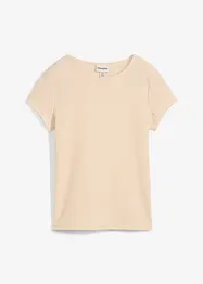 T-Shirt aus strukturiertem Crêpe, bonprix