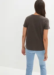2-in-1 Umstands- und Stillshirts aus Bio-Baumwolle (2er-Pack), bonprix