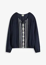 Bluse mit Stickerei, bonprix