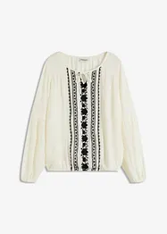 Blouse brodée, bonprix