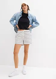 Short en molleton de coton mélangé, bonprix